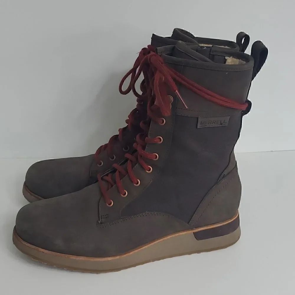 Merrell Roam Peak Polar Women's Waterproof Boot Size 7 - Picture 5 of 15
